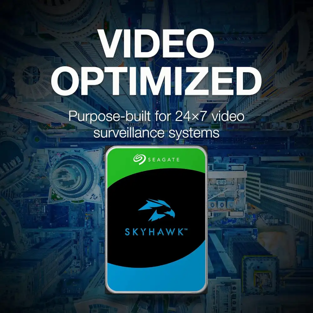 Seagate Surveillance Hard Disk Skyhawk 2TB SATA 3.5 Inch view 3